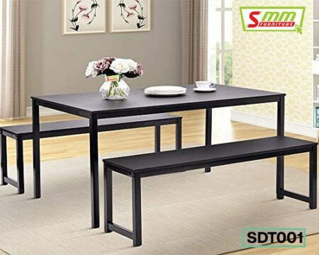 Steel Dining Table Set 4 Seater