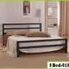 Simple Bedroom Double Size Steel Bed