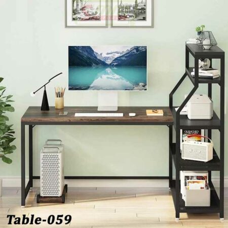 Study Table with Shelve